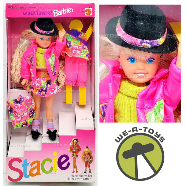 Stacie Doll Littlest Sister of Barbie Doll 1991 Mattel 4240
