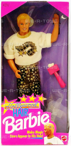 Hollywood Hair Ken Doll Barbie 1992 Mattel No.4829