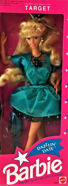 Barbie Dazzlin' Date Doll Target Exclusive 1992 Mattel 3203
