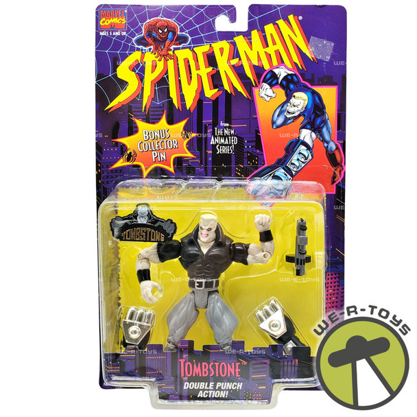 Marvel Comics Spider-Man The Animated Series Tombstone Action Figure 1995
