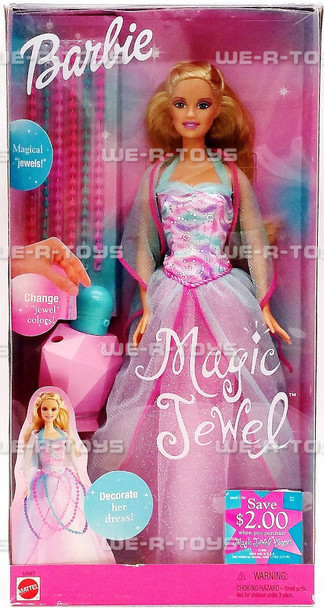 Magic Jewel Barbie Doll 2001 Mattel #53987
