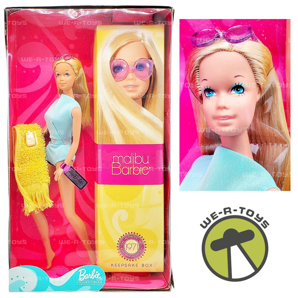 Malibu Barbie 1971 Authentic Doll and Fashion Reproduction 2001 Mattel 56061