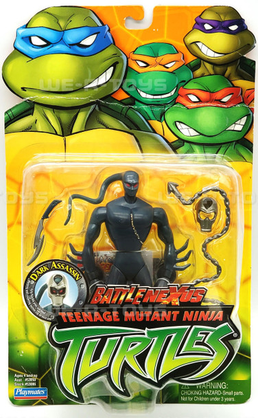 Teenage Mutant Ninja Turtles Battle Nexus Dark Assassin Action Figure #53086 NEW