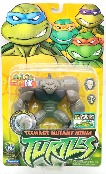 Teenage Mutant Ninja Turtles Stone Biter Action Figures 2004 No. 53008 NEW