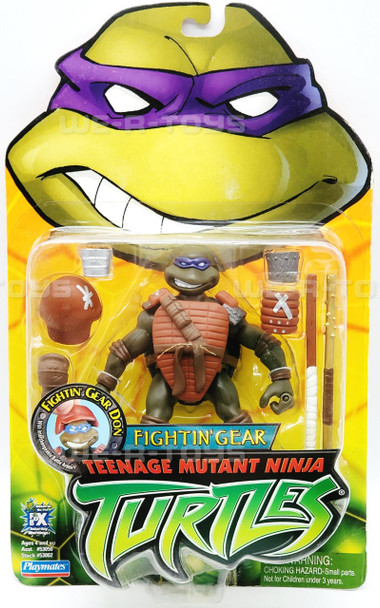 Teenage Mutant Ninja Turtles Fightin' Gear Don Action Figures 2003 No. 53002 NEW