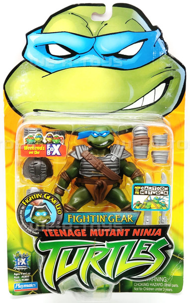 Teenage Mutant Ninja Turtles Fightin' Gear Leo Action Figures 2003 No. 53001 NEW