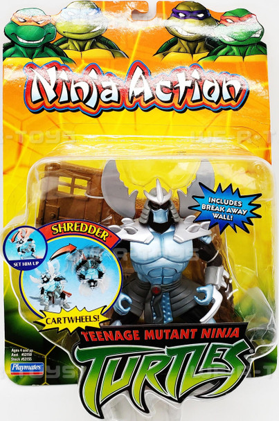 Teenage Mutant Ninja Turtles TMNT Ninja Action Series Shredder Action Figure Playmates 2004 #53155 NEW