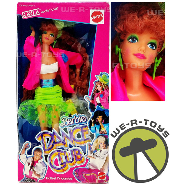 Dance Club Kayla Barbie Doll 1989 Mattel 3512