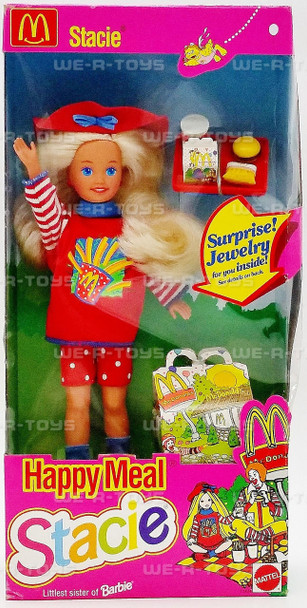 Barbie Happy Meal Stacie Littlest sister to Barbie Doll 1993 Mattel #11474