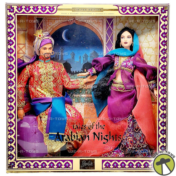 Tales of the Arabian Nights Ken and Barbie Dolls 2001 Mattel 50827