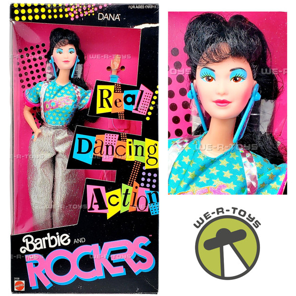 Barbie and the Rockers Dana Doll 1986 Mattel 3158