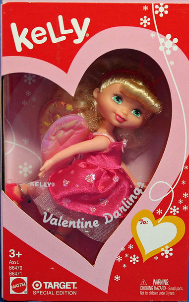 Barbie Kelly Valentine Darlings Doll Target Special Edition 2003 Mattel B6471