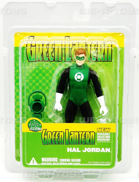DC Direct Green Lantern Series Hal Jordan 6.25" Action Figure 2002 NEW