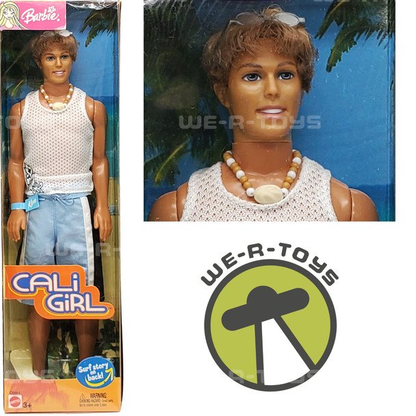 Barbie Cali Girl Ken Doll 2003 Mattel C6464