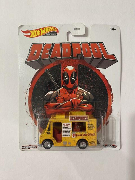 Hot Wheels Premium DeadPool Chimichanga Truck Diecast Vehicle