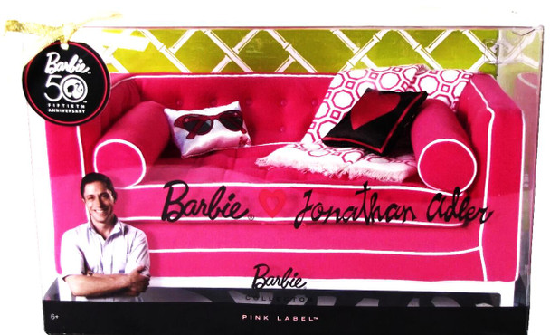 Barbie Collector Pink Label Jonathan Adler Happy Chic Giftset 2009 Mattel R4158