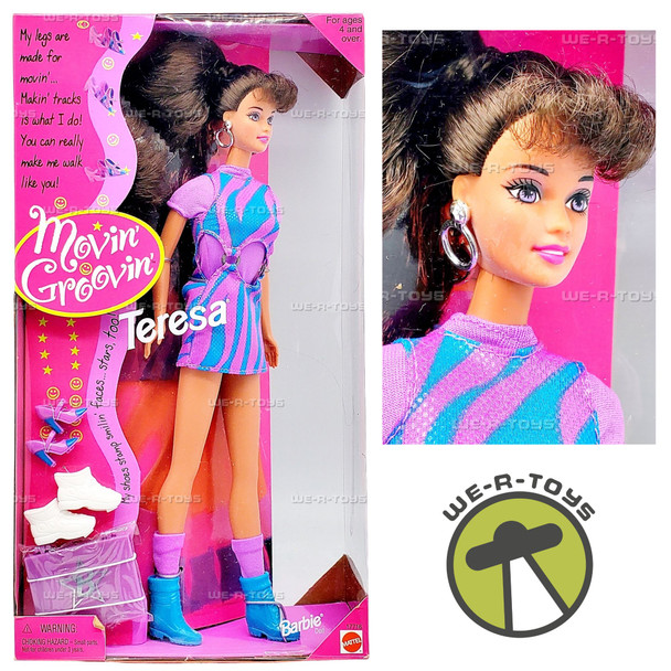 Movin' Groovin' Teresa Barbie Doll 1997 Mattel 17716