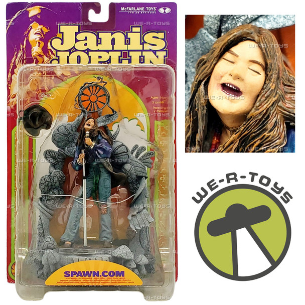 Janis Joplin Figure 2000 McFarlane Toys 12150