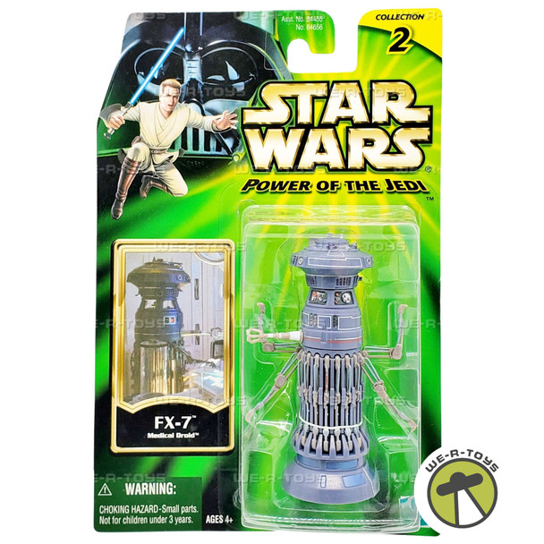 Star Wars Power of the Jedi FX-7 Medical Droid Action Figure 2001 Hasbro 84656