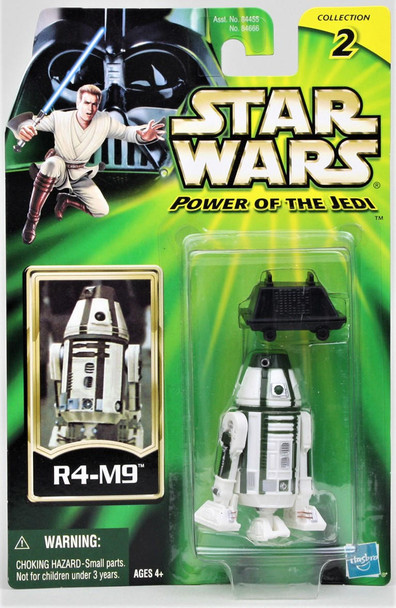 Star Wars Power of the Jedi R4-M9 & Mouse Droid Action Figure 2001 Hasbro 84661