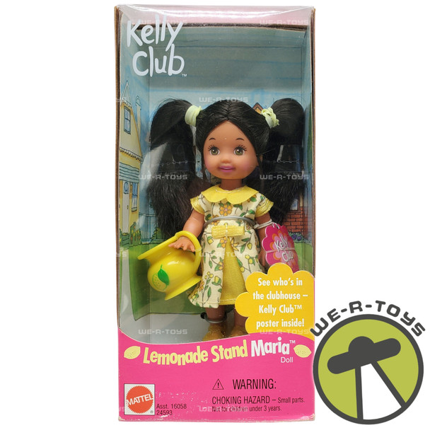Barbie Kelly Club Lemonade Stand Maria Doll 1999 Mattel 24593 NEW
