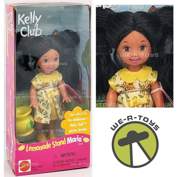 Barbie Kelly Club Lemonade Stand Maria Doll 1999 Mattel 24593