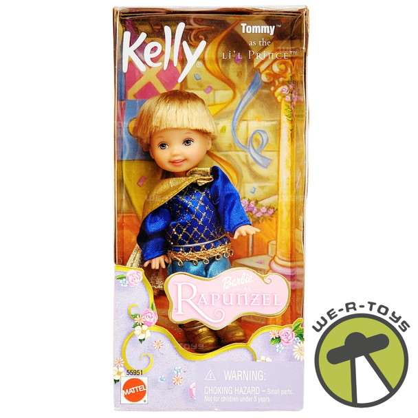 Barbie Rapunzel Tommy As the Li'l Prince Doll 2001 Mattel 55951 NEW