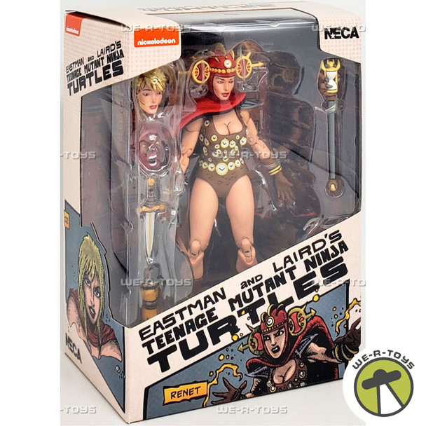 Nickelodeon Teenage Mutant Ninja Turtles Renet Action Figure NECA 2022 #54243
