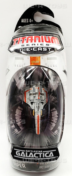 BattleStar Galactica Micro Machines Titanium Series Battlestar Galactica Classic Colonial Viper NEW
