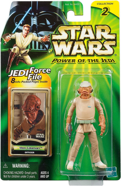 Star Wars Power of the Jedi Mon Calamari Officer Action Figure 2000 Hasbro 84644