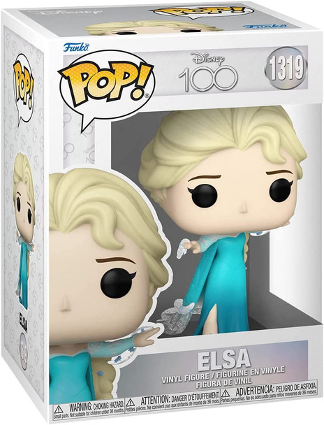 Funko Pop! Disney 100 Frozen's Elsa Vinyl Pop Figure #1319