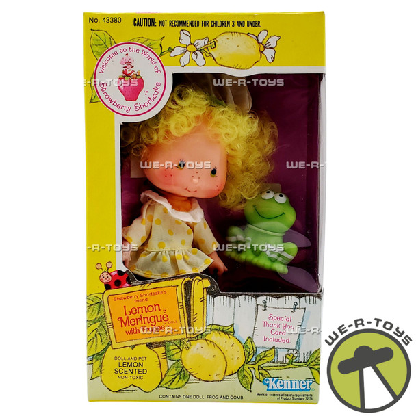 Strawberry Shortcake Lemon Meringue 5" Doll Kenner 1980 No. 43380 NEW