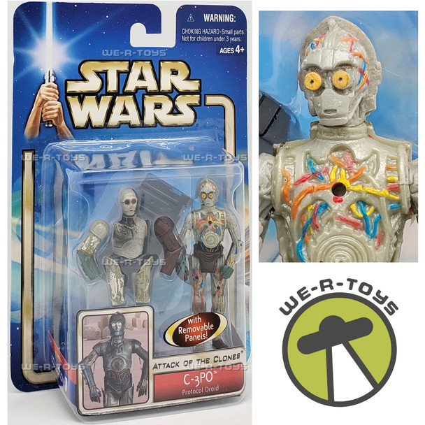 Star Wars Episode II Attack of the Clones C-3PO Protocol Droid Action Figure