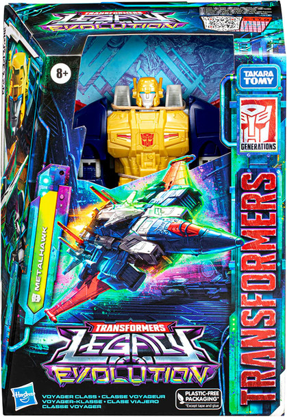 Transformers Legacy Evolution Metalhawk Voyager Class Action Figure F7207