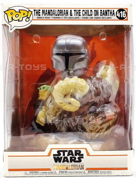 Funko Pop! #416 The Mandalorian & The Child on Bantha Bobble-Head Figurine