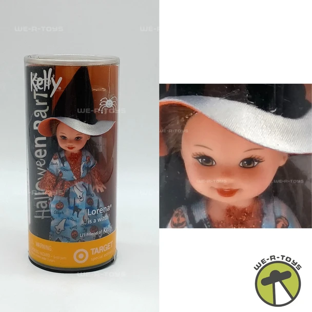 Barbie Li'l Friend of Kelly Halloween Party Lorena is a Witch Doll Mattel 56748