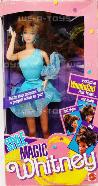 Barbie Style Magic Whitney Doll Mattel 1989 #1290 USED