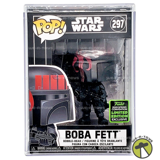 Funko Pop Star Wars 297 Boba Fett 2020 Con Exclusive Bobble-Head Vinyl Figure