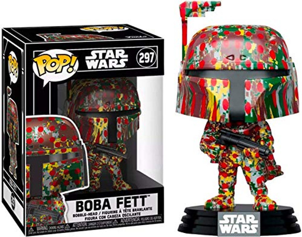 Funko POP Star Wars Futura's Graffiti #297 Boba Fett Bobble Head Vinyl Figure