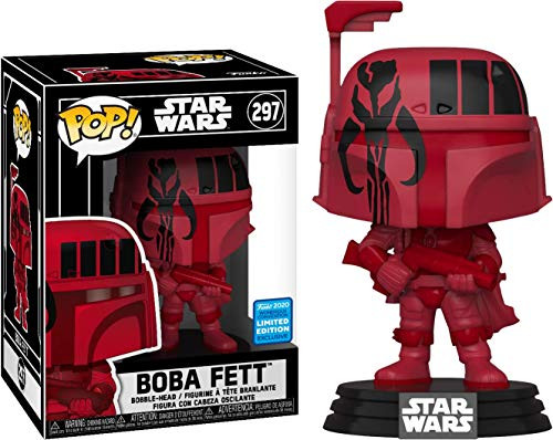 Funko POP Star Wars Wondercon #297 Boba Fett Bobble Head Vinyl Figure