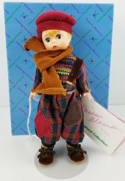 Madame Alexander Storyland Collection Oliver Twist Doll No. 472 w/ Stand NIB