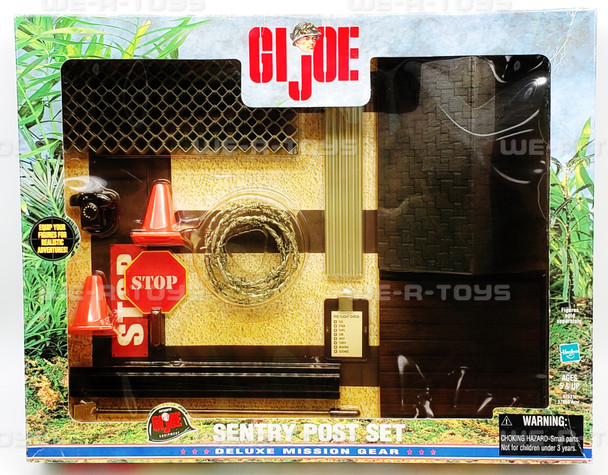 G. I. Joe Deluxe Mission Gear Sentry Post Set Hasbro 1999 No. 57631 NRFB