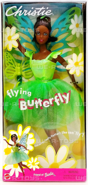 Flying Butterfly Christie Friend of Barbie Doll 2000 Mattel #29346