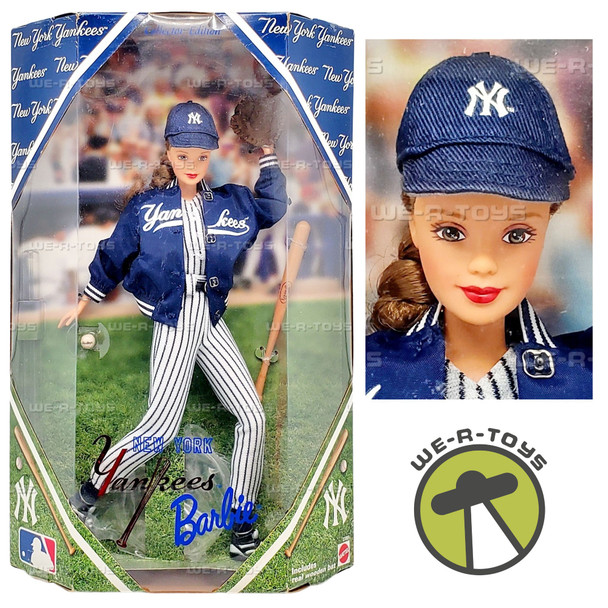 New York Yankees Collector Edition Barbie Doll 1999 Mattel 23881