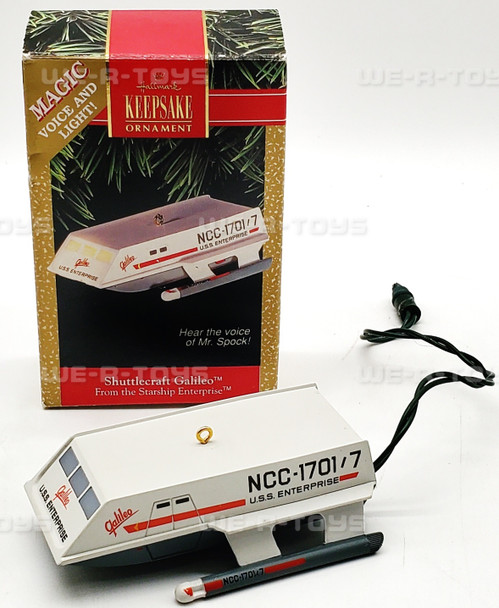 Hallmark Keepsake Star Trek Enterprise Shuttlecraft Galileo Magic Ornament 1992