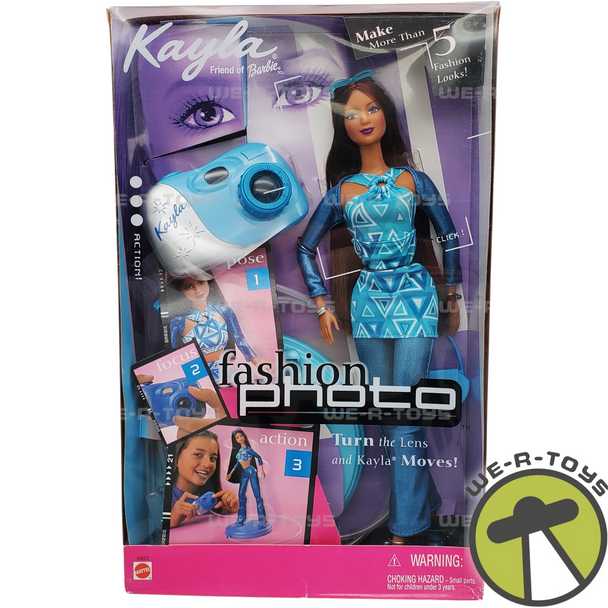 Barbie Fashion Photo Kayla Doll Friend of Barbie 2001 Mattel #55622 NRFB