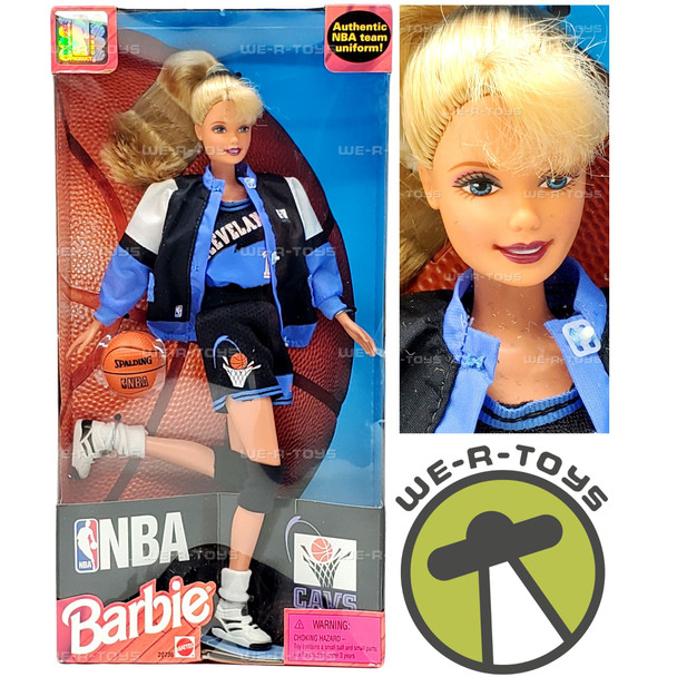 NBA Barbie Doll Cleveland Cavs 1998 Mattel 20736