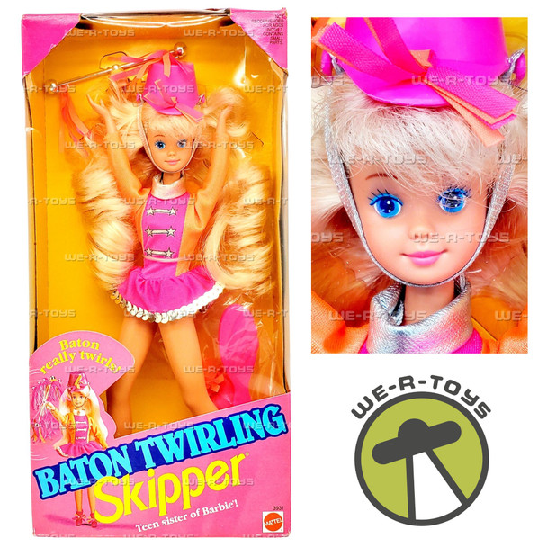 Baton Twirling Skipper Teen Sister of Barbie Doll 1992 Mattel 3931