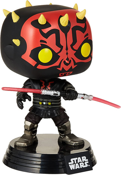 Funko Pop! Star Wars 410 Clone Wars Darth Maul Vinyl Bobble-Head Figure 2020
