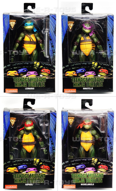 Teenage Mutant Ninja Turtles Movie Lot of 4 NECA Knockoffs Action Figures